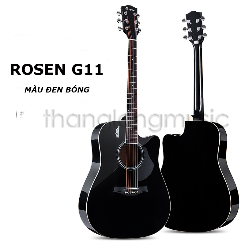 [Chính hãng] Rosen G11 - Đàn Guitar Acoustic Solid ( Gỗ Nguyên Tấm ) Rosen G11