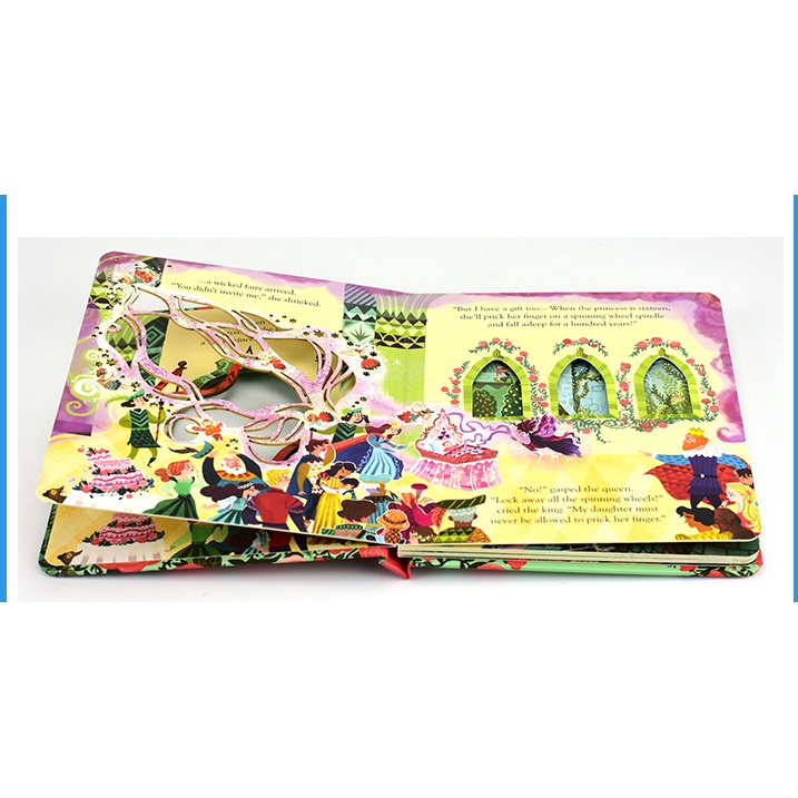 [Tiếng Anh cho bé] Series đồ chơi Peep-inside cổ tích của Usborne dành cho các bé