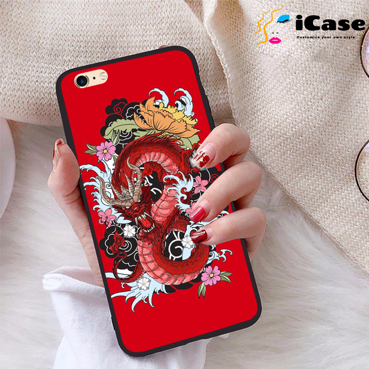 Ốp lưng iPhone 6 Plus viền dẻo TPU BST Rong