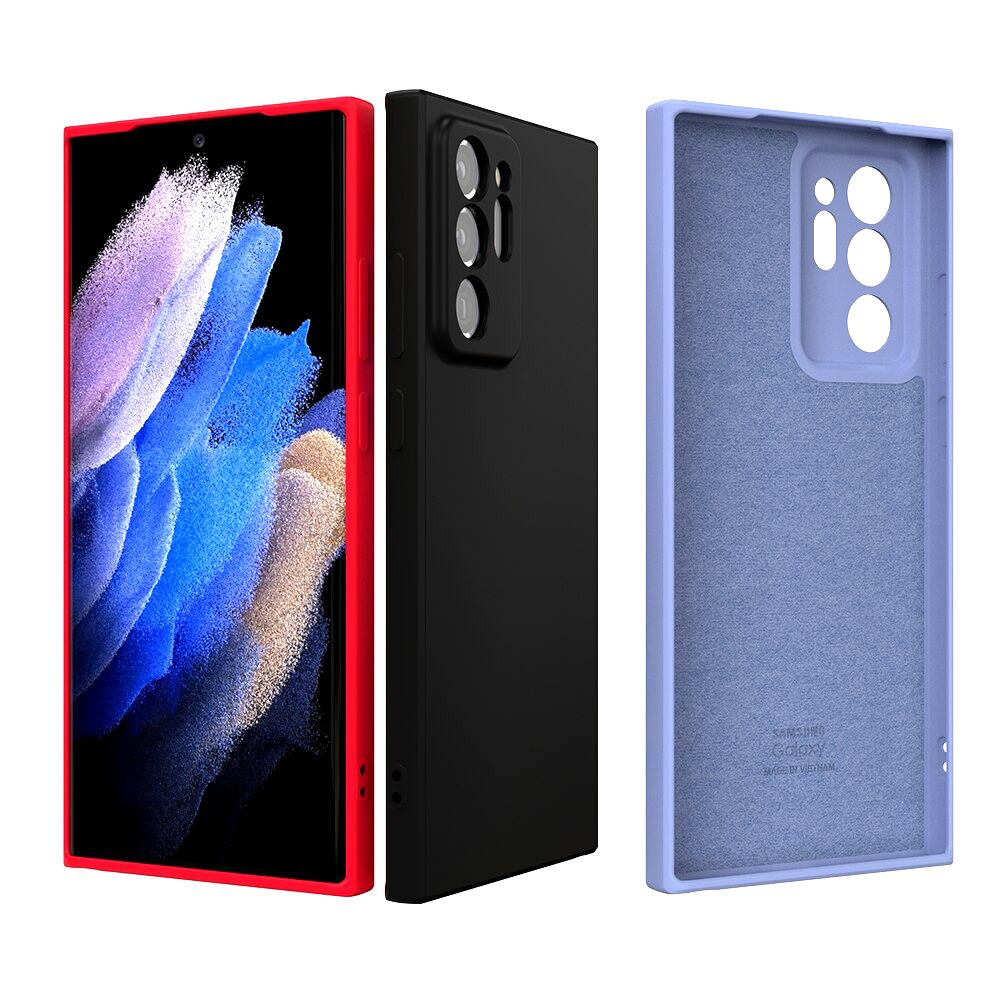 [09] Ốp lưng Samsung chống bẩn viền vuông Note 20 Ultra Note 20 Note 10 plus Note 10 Note 9 Note 8