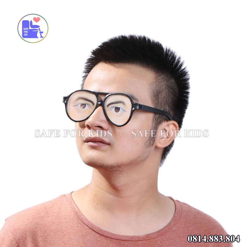 Kính Mắt Mắt Kính Giả - Đồ Chơi Độc Lạ Troll Bạn Bè