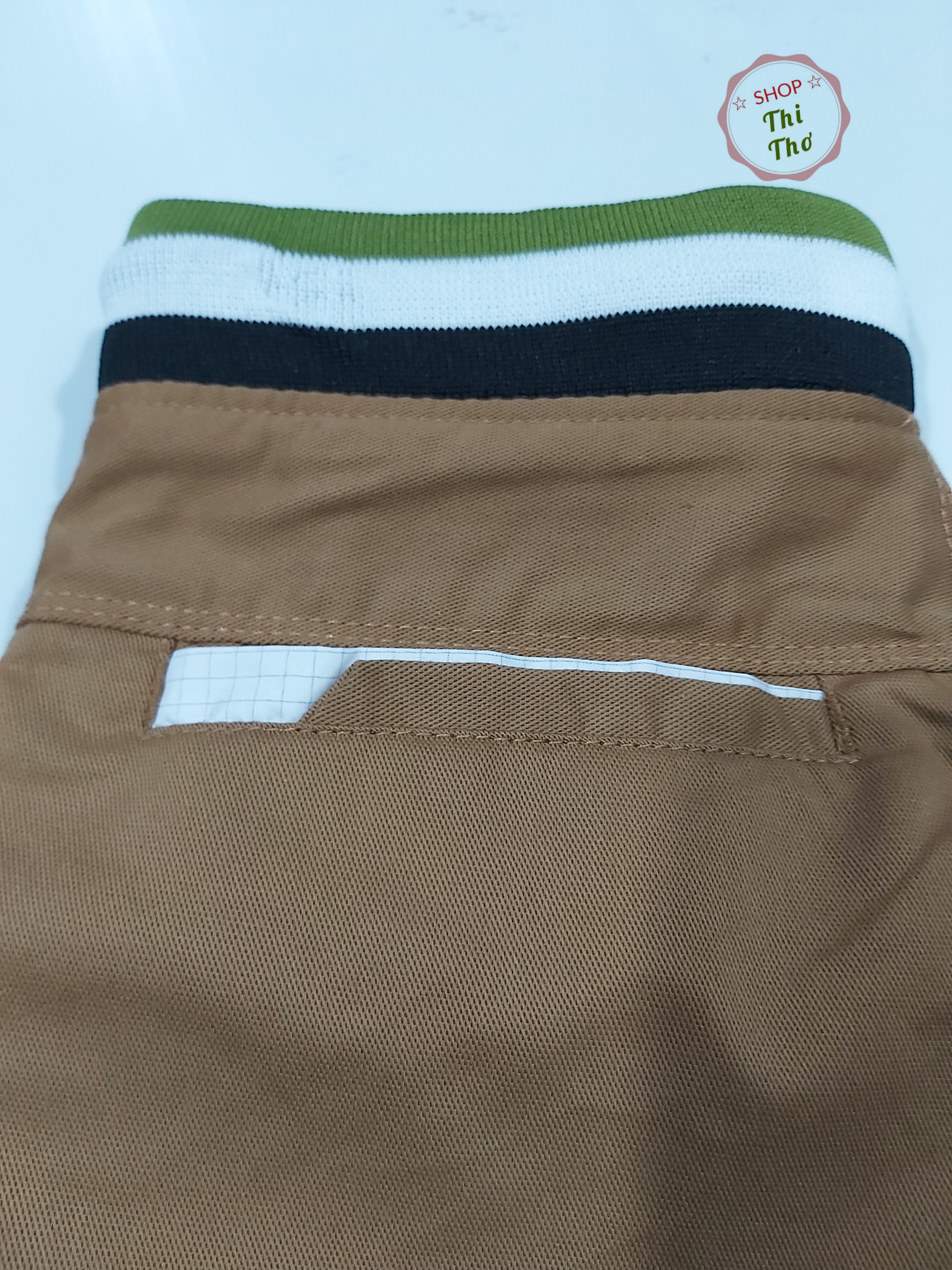 quần sọt kaki nam lưng thun vải co giãn