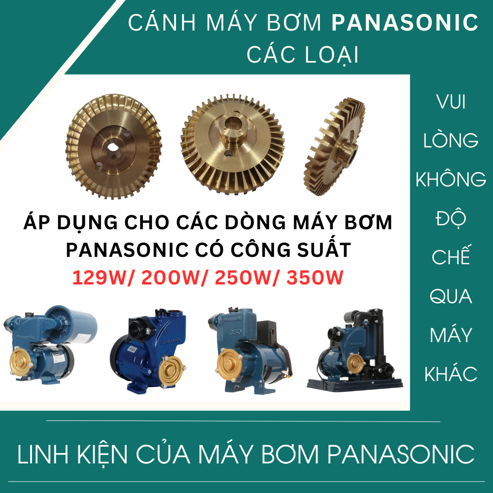 CÁNH NƯỚC MÁY BƠM PANASONIC CÁC LOẠI