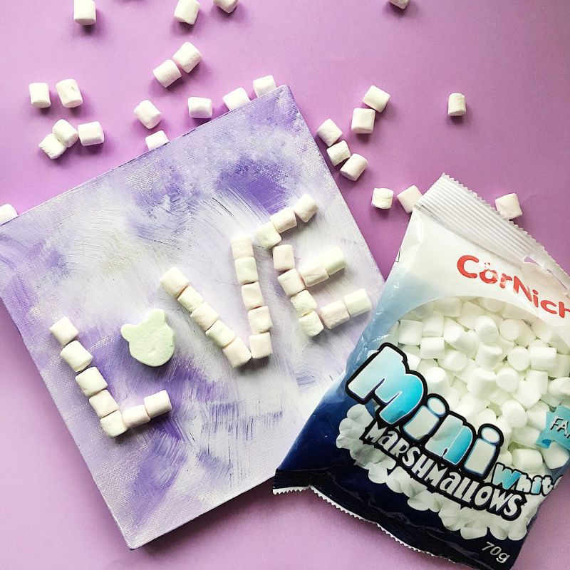 [FREESHIP] Kẹo Dẻo CorNichE Marshmallow Mini White trắng 200g - Kẹo Xốp