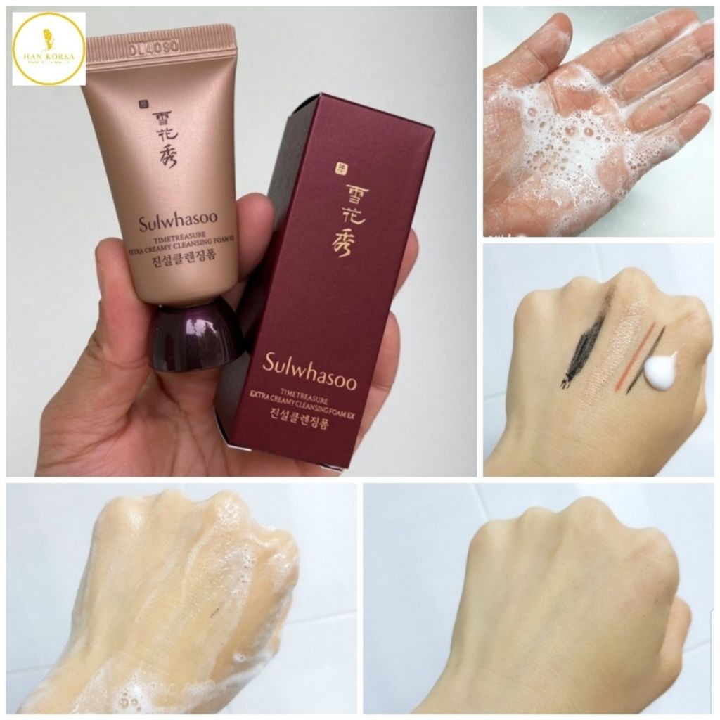 SỮA RỬA MẶT Thông đỏ Sulwhasoo mini 15ml