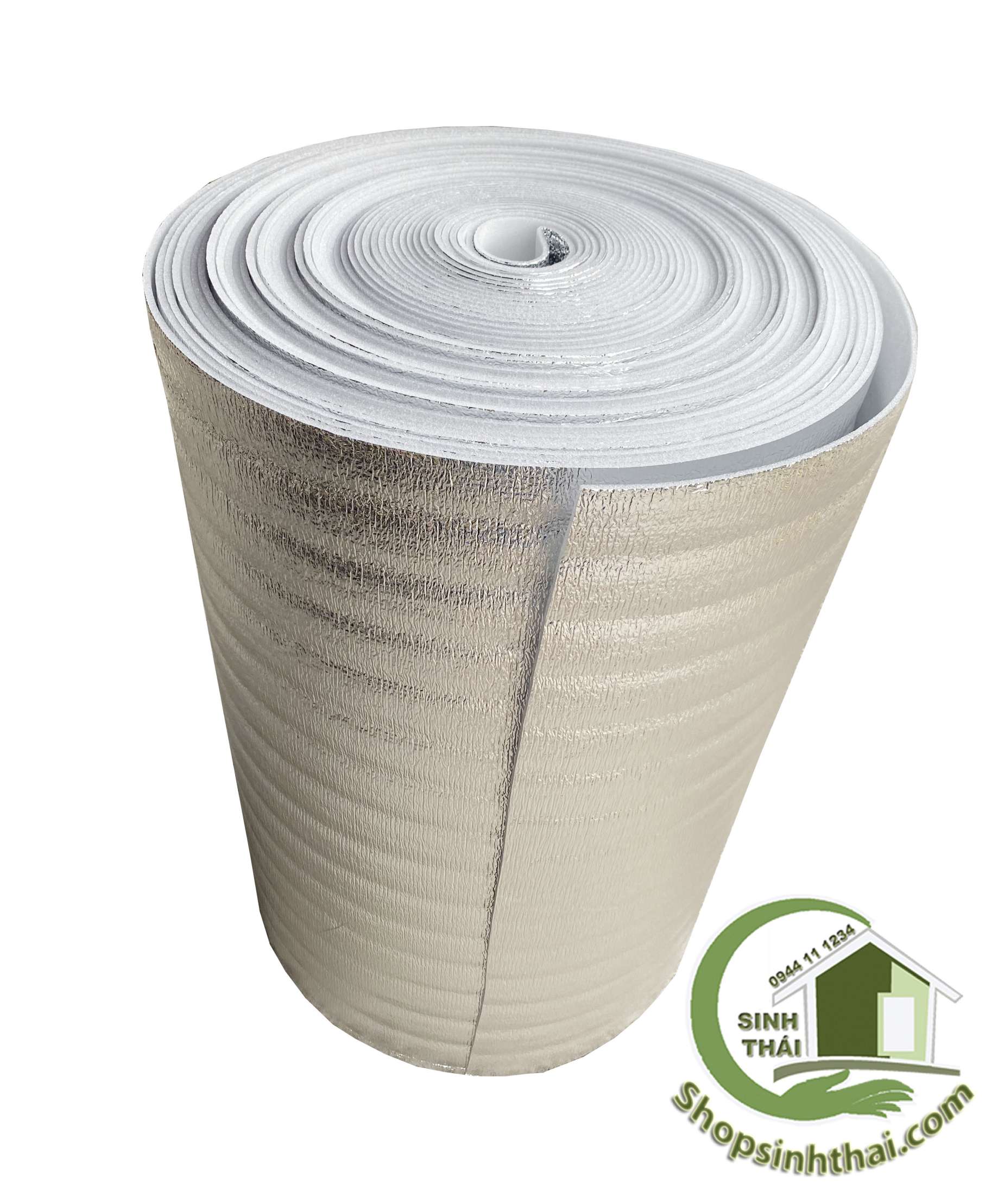 [HCM][ Dày 5mm ] Tấm bọc cách nhiệt - xốp bạc PE foam - [ 1 mét x khổ 1m ] - Xốp chống nóng chống thấm