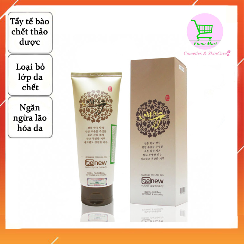 Kem tẩy tế bào chết cho da mặt cao cấp Hàn Quốc Benew (180ml) Mẫu mới hiệu quả 200% – Hàng Chính Hãng