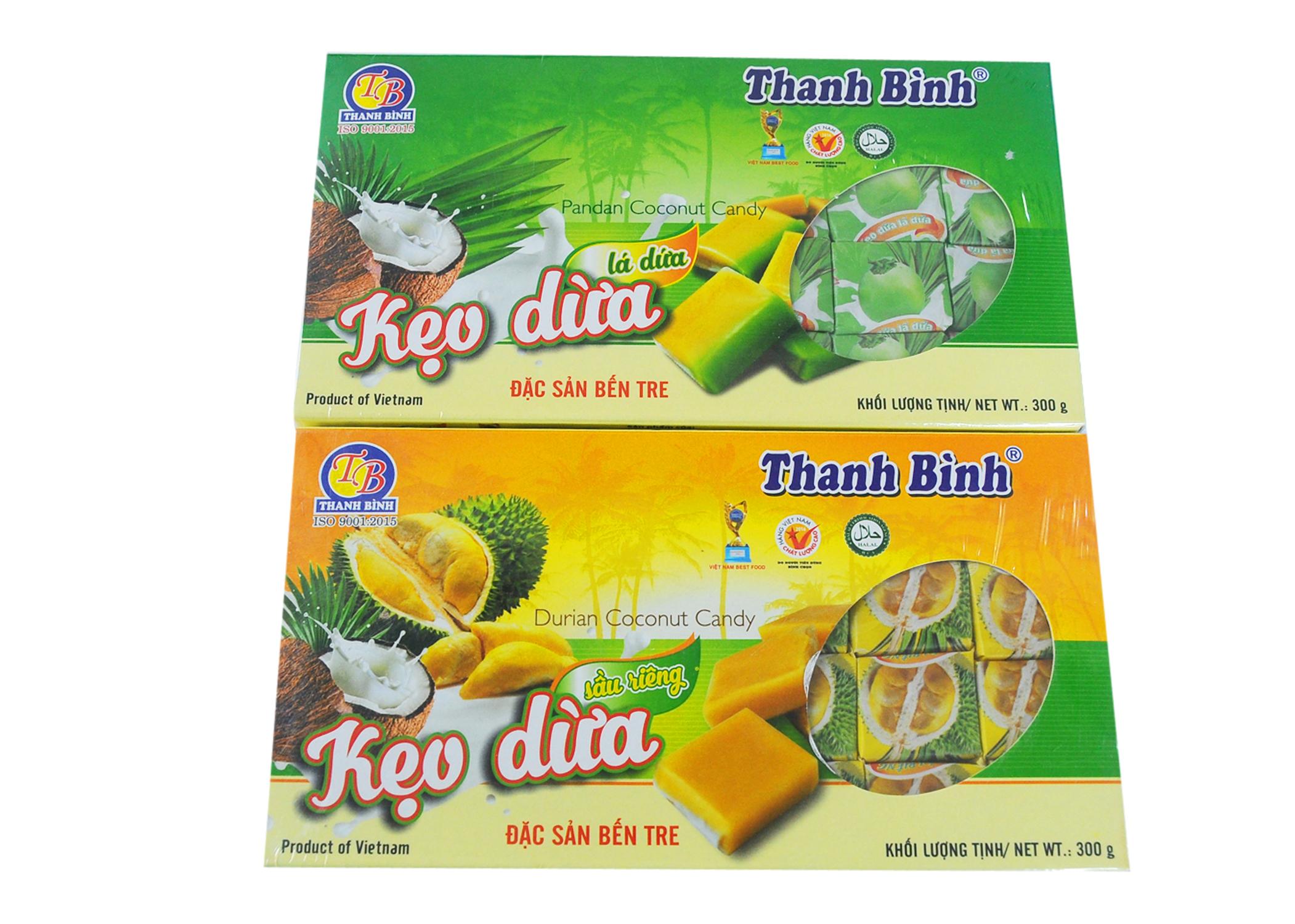 Kẹo dừa Thanh Bình hộp 300g