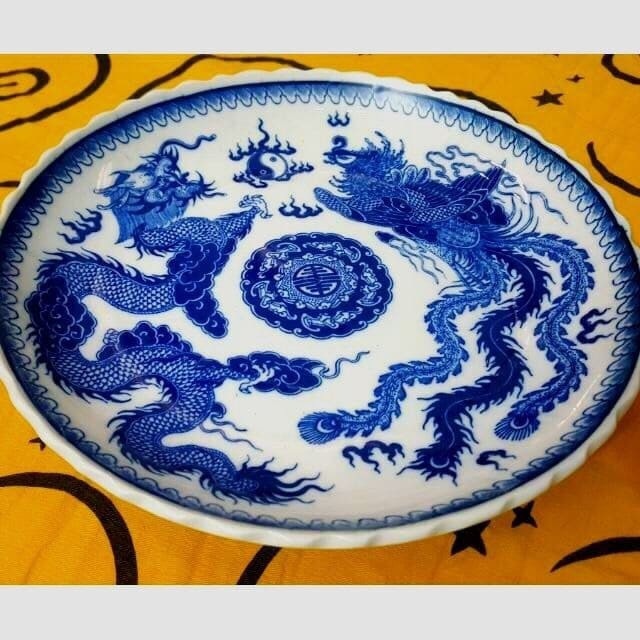 Mâm bồng thờ cúng Bát tràng DK 30cm,32cm,35cm.