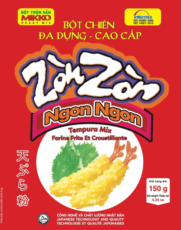 Bột chiên Zòn Zòn Ngon Ngon Mikko hương xưa 150g