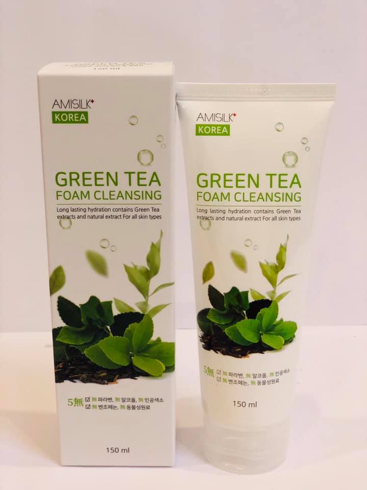 Sữa Rửa Mặt Amisilk cao cấp Hàn Quốc 150ml