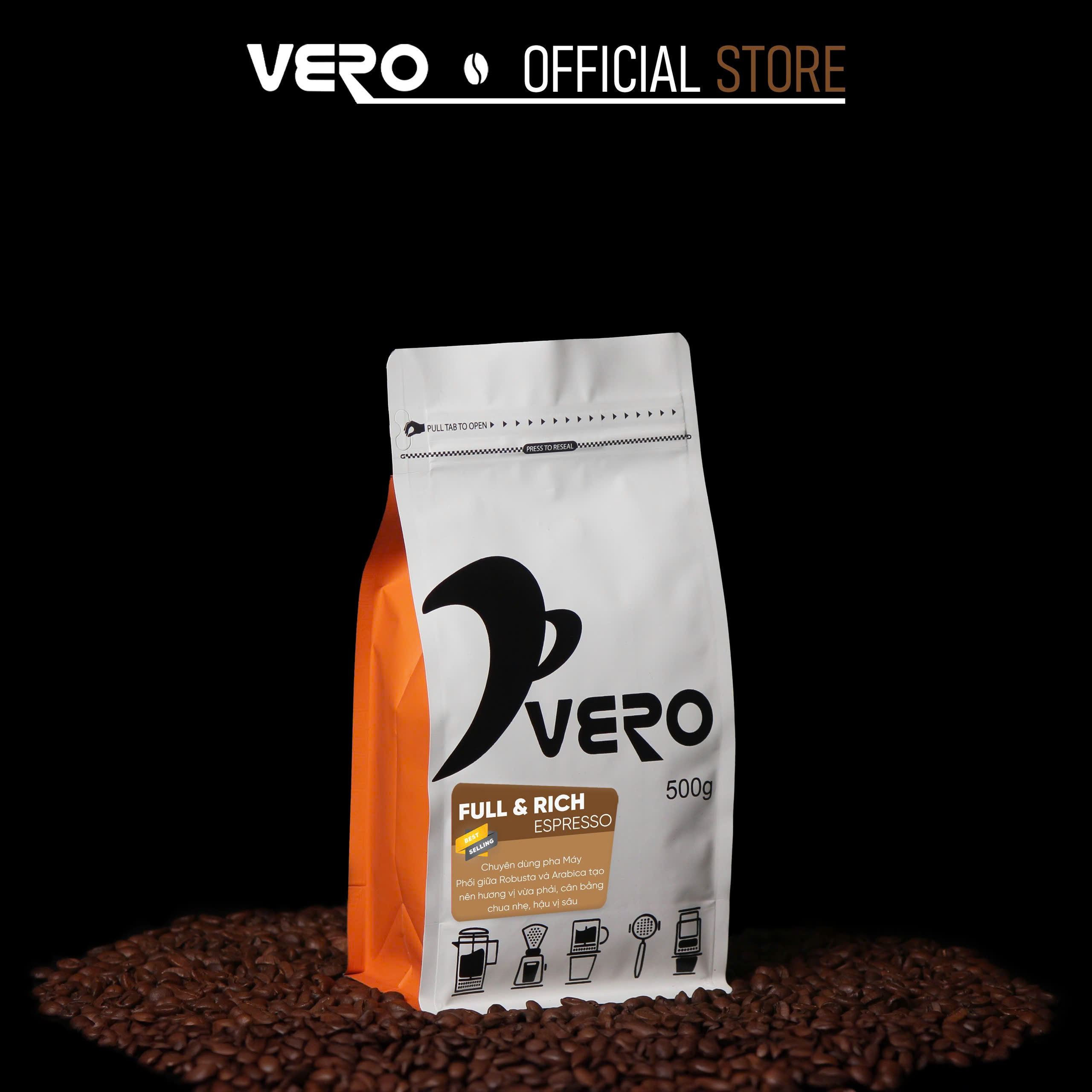 Cà Phê Vero Coffee - Full & Rich (Espresso)