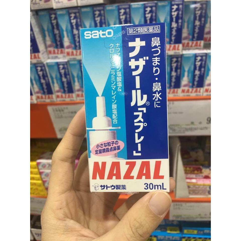 (chất lượng) Xịt khoáng mũi Nazal Nhật Bản