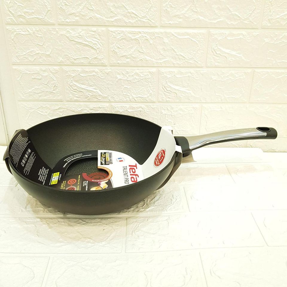 [HÀNG ĐỨC] Chảo sâu lòng Tefal Wok Talent Pro 28cm