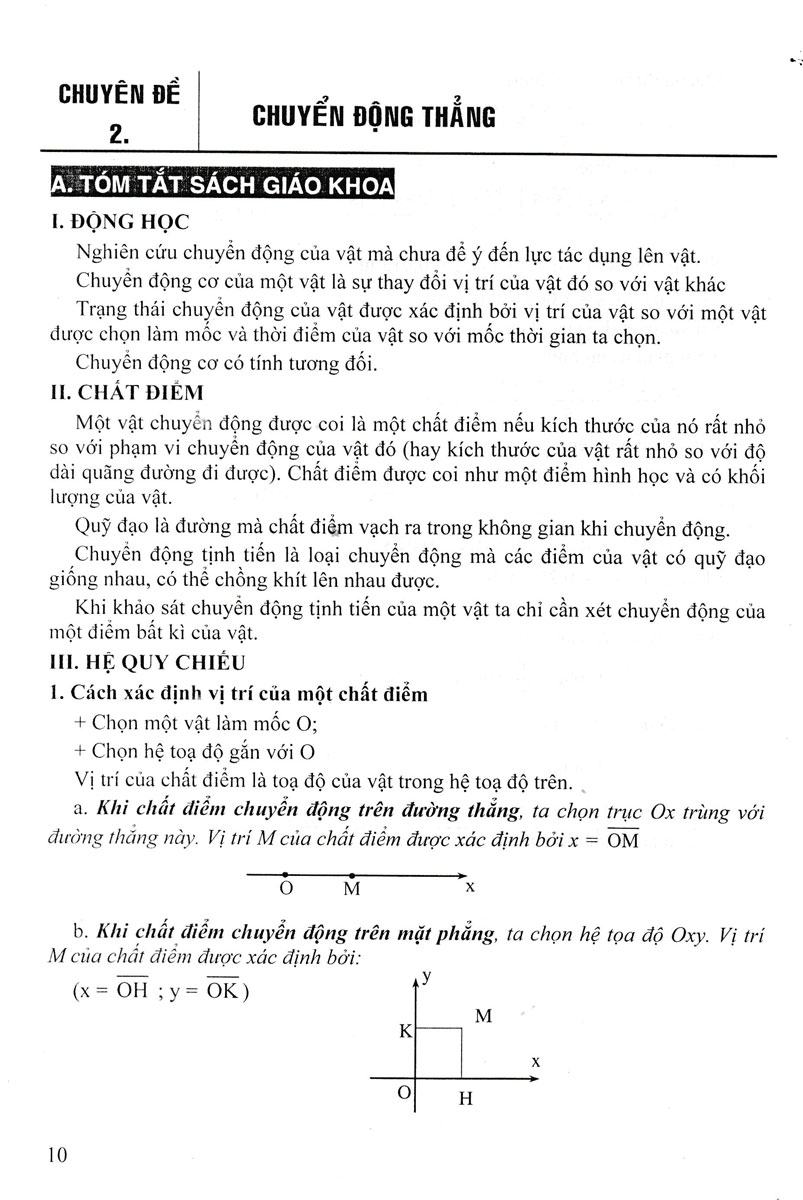 Sách Tham Khảo Vật Lí Lớp 10 (Dùng Chung Cho Các Bộ SGK Hiện Hành)