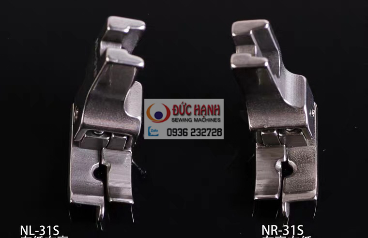 Chân vịt tra cổ mí lọt khe NR-31S máy công nghiệp 1 kim