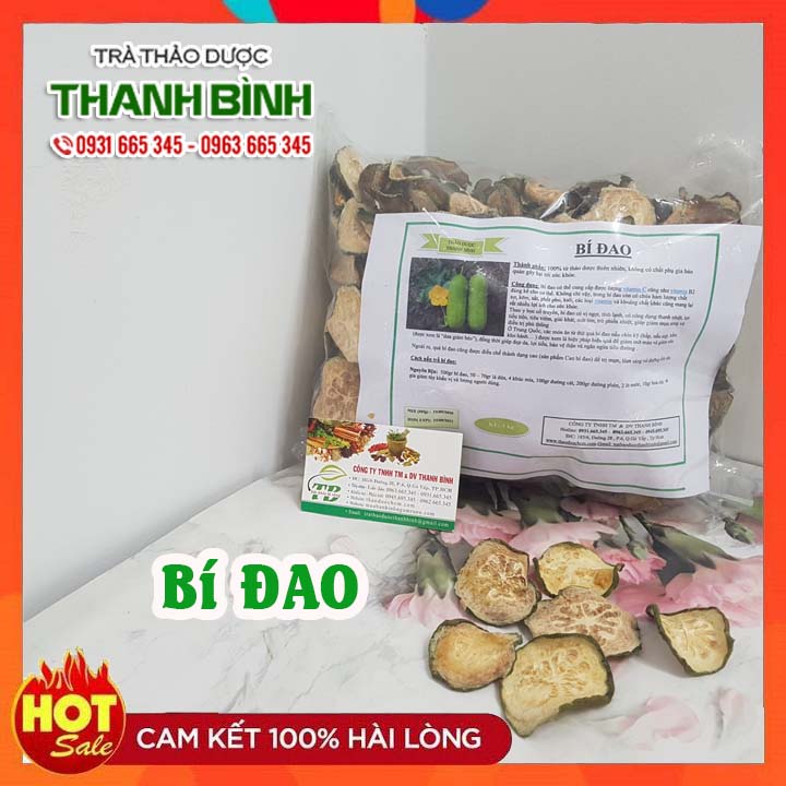 Bí đao khô 100g - hàng công ty chất lượng