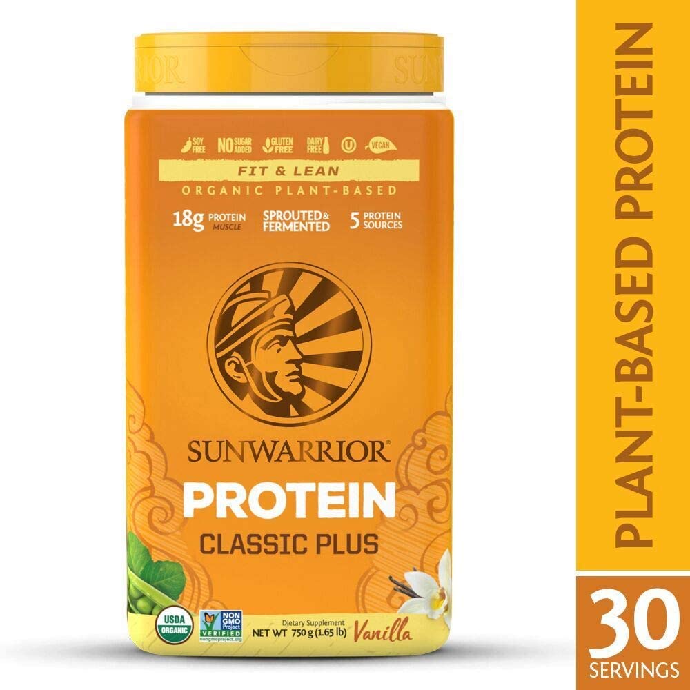 HCMBột Protein Thực Vật Hữu Cơ Fit & Lean SunWarrior 750g vanilla