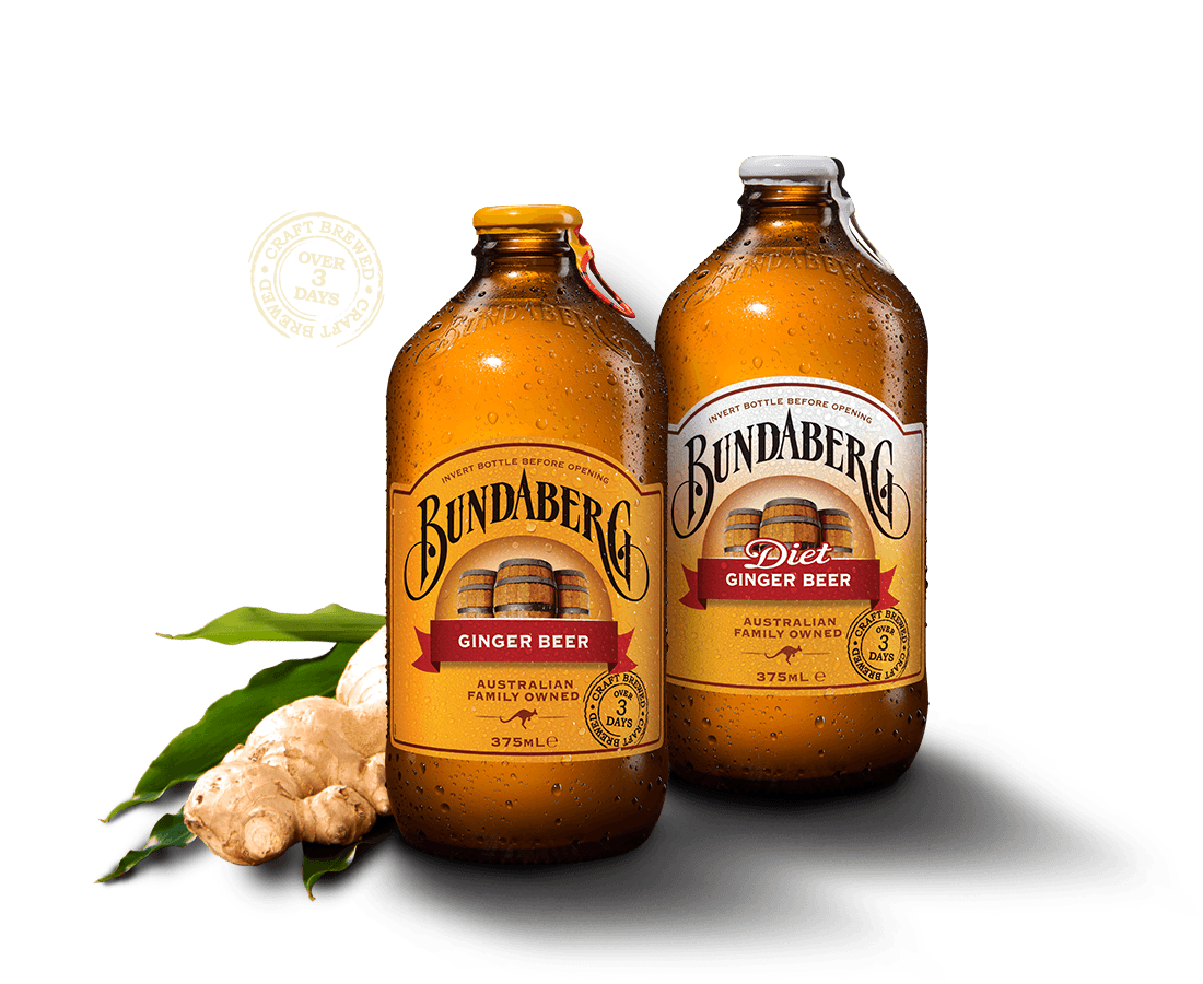 [HCM]Nước Trái Cây Bundaberg Diet Gừng 375ml