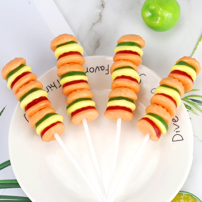 1 Xiên Kẹo Dẻo Burger 20gr