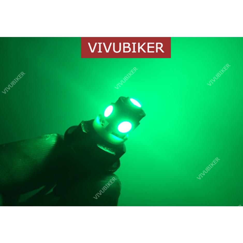 ĐÈN LED XI NHAN, ĐÈN BÁO SỐ, DEMI 5 TIM XE MÁY (Giá 1 cái)