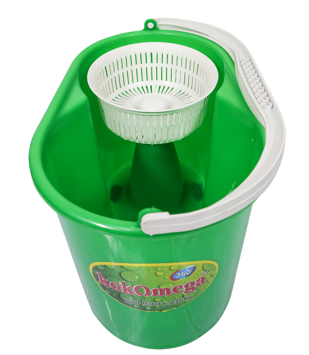 Bộ Lau Nhà 360 Độ kokOmega (OMBO-04)( Tặng 1 Bông Lau)