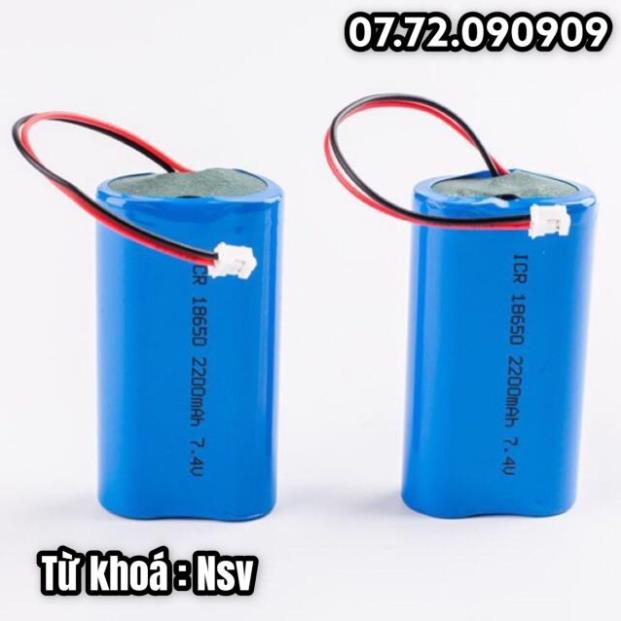 Nsv pin 7,4v cell 18650 2000mah