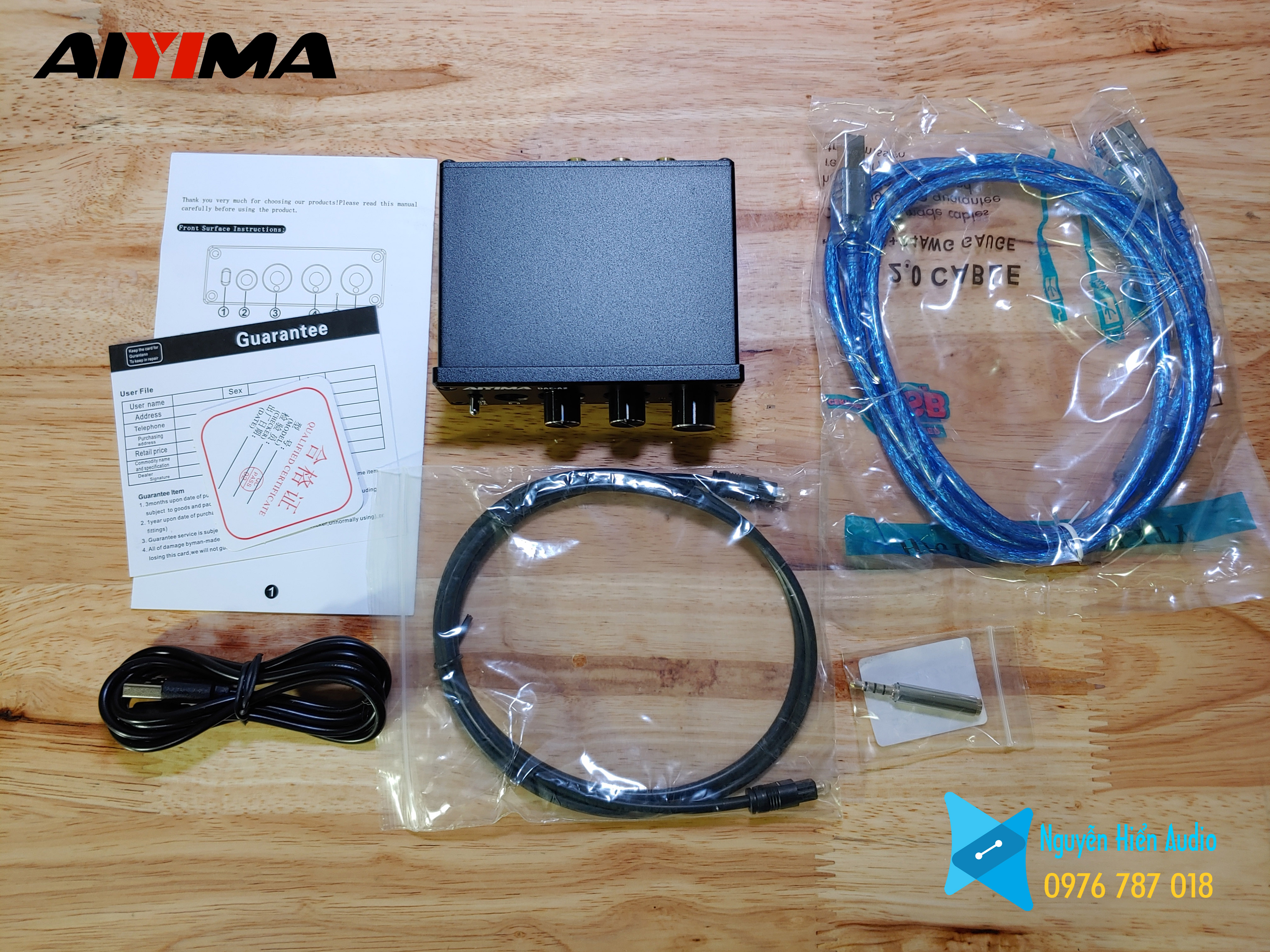 Bộ giải mã AIYIMA DAC A2 PCM 24bit/192khz