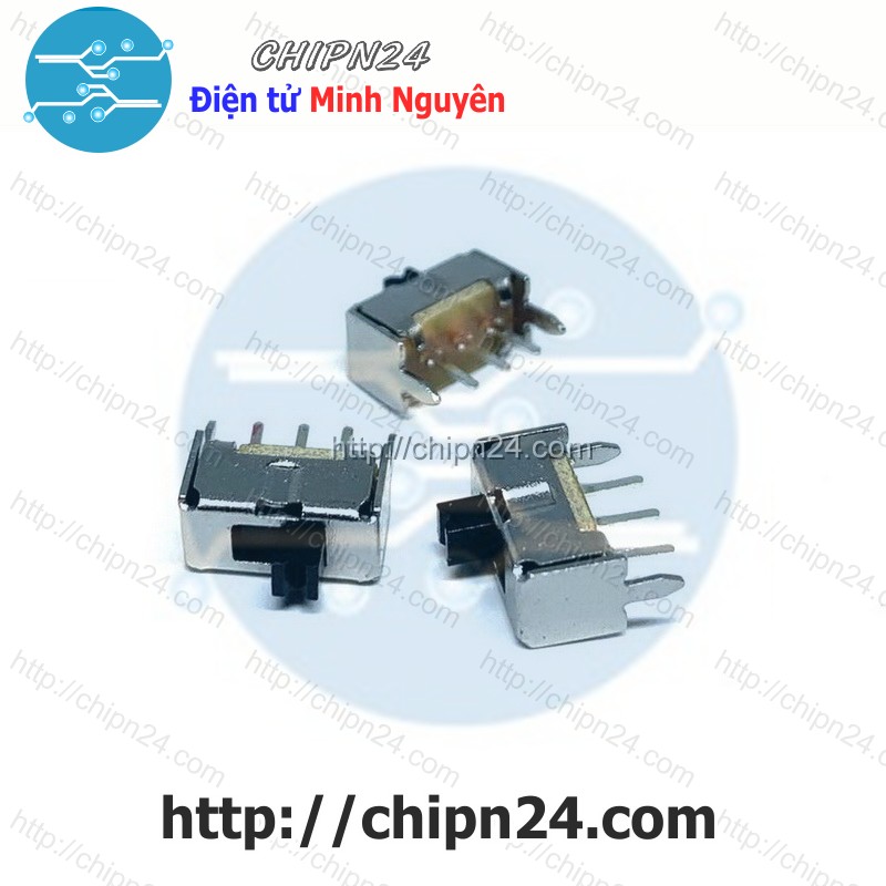 Công tắc gạt 2mm ss12d07 vg2 thẳng