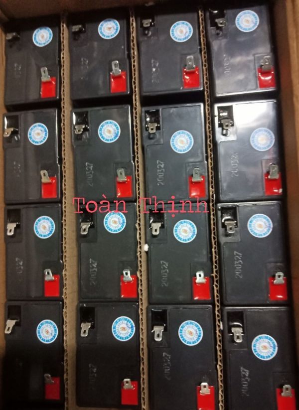 [HCM]Bình ắc quy khô 6v 5Ah Honjianda 1c