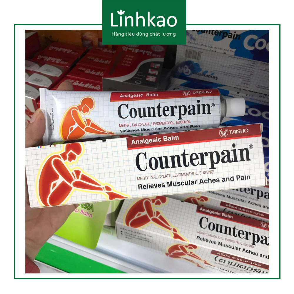 Cao xoa bóp Counterpain Thái Lan (xoa bóp nóng) 120g