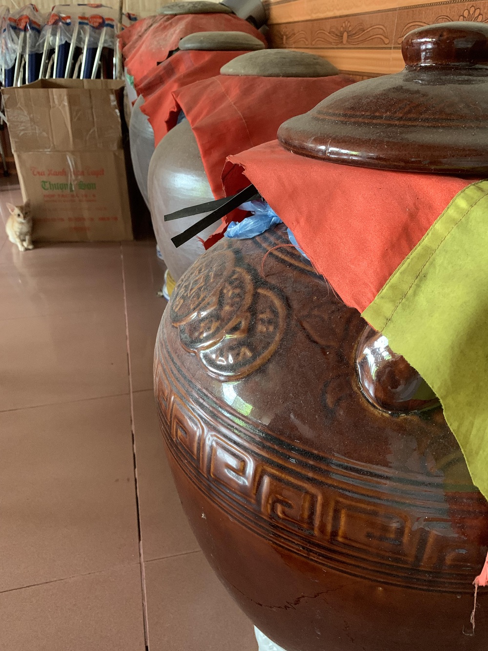 Trà phổ nhĩ ủ chum - 100 gram