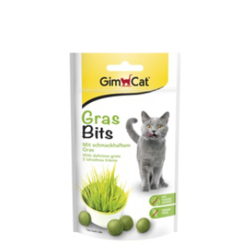 Gimcat Bits cỏ giảm stress, tiêu hóa chó mèo thơm ngon (nhập Đức)