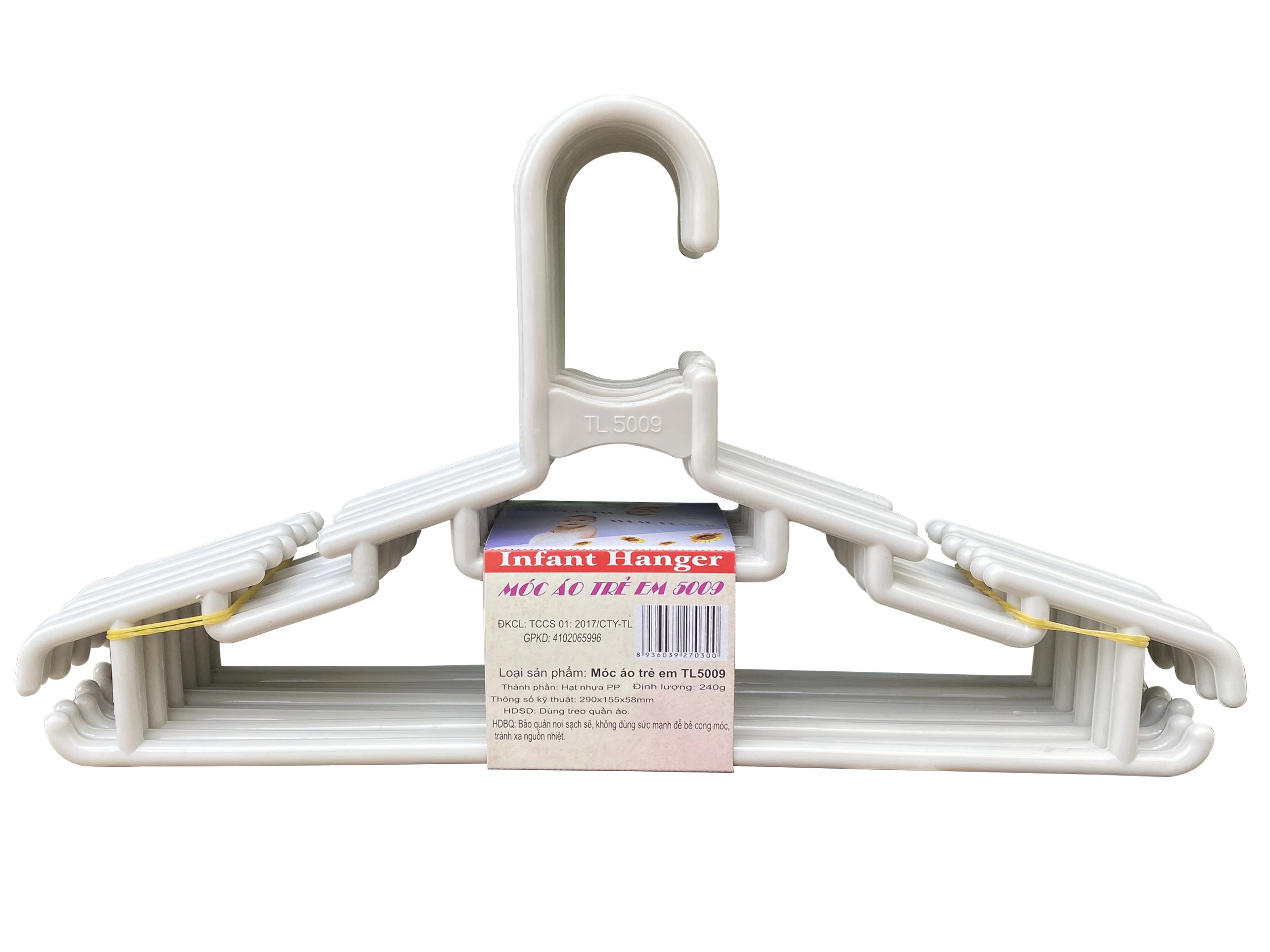 Móc áo trẻ em TỰ LẬP - TL5009 - 10c