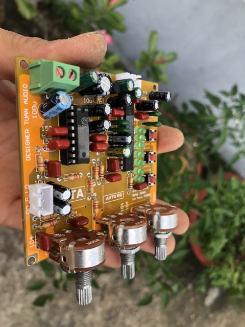 Mạch âm sắc 12VDC kèm nâng tiếng