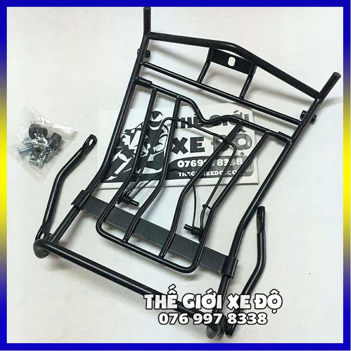 Gác baga Air Blade 150 125 cc đen xe AB 2020 - 2021 - 2022