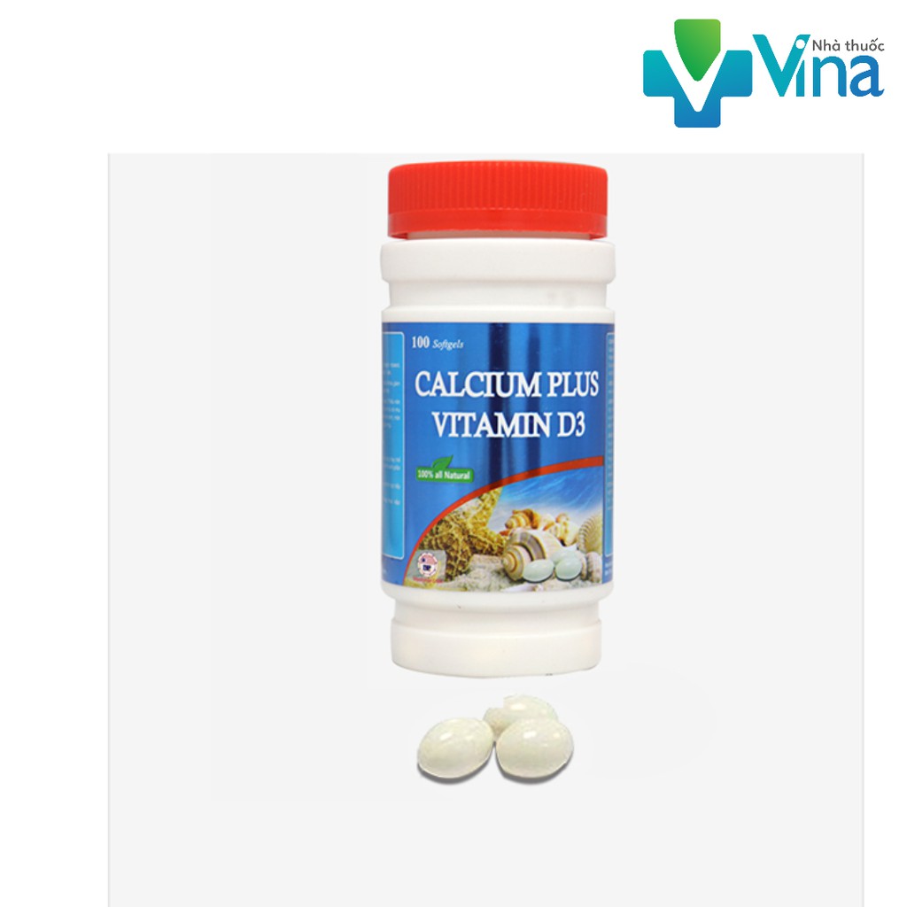 Calcium Plus Vitamin D3 -Bổ sung calci và vitamin D hàng ngày cho trẻ trong giai đoạn phát triển và tăng trưởng