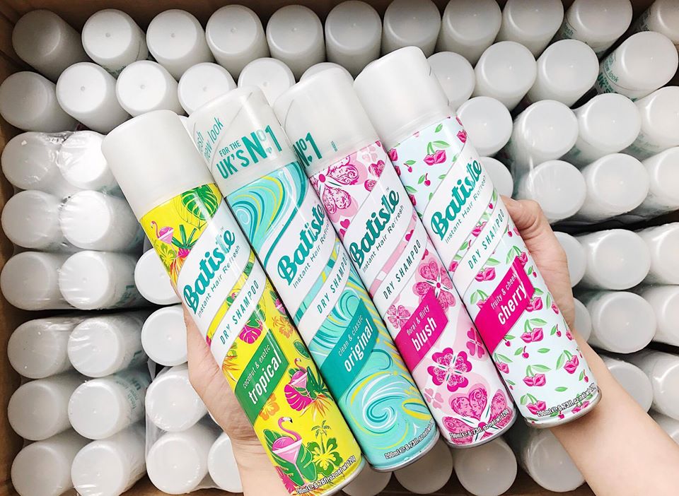 Dầu Gội Khô Batiste Dry Shampoo (200ml)