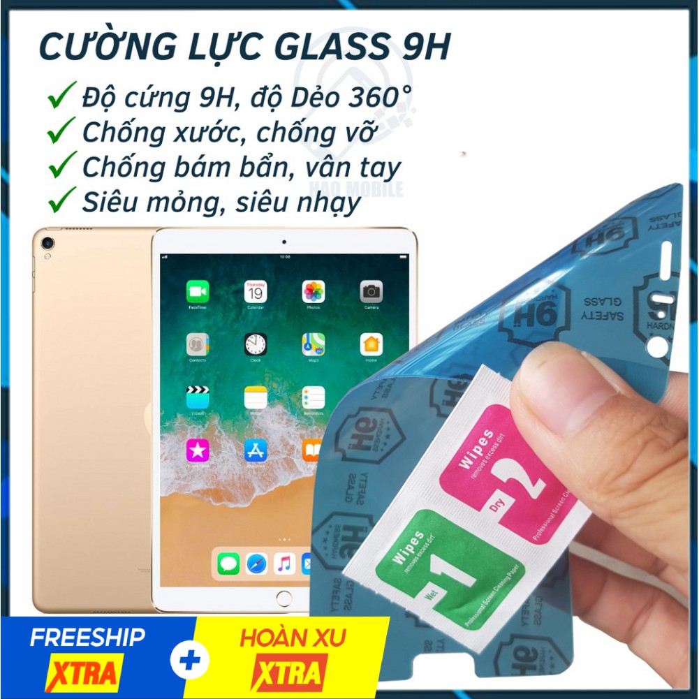 Dán cường lực dẻo nano 9h ipad pro 10.5 inch