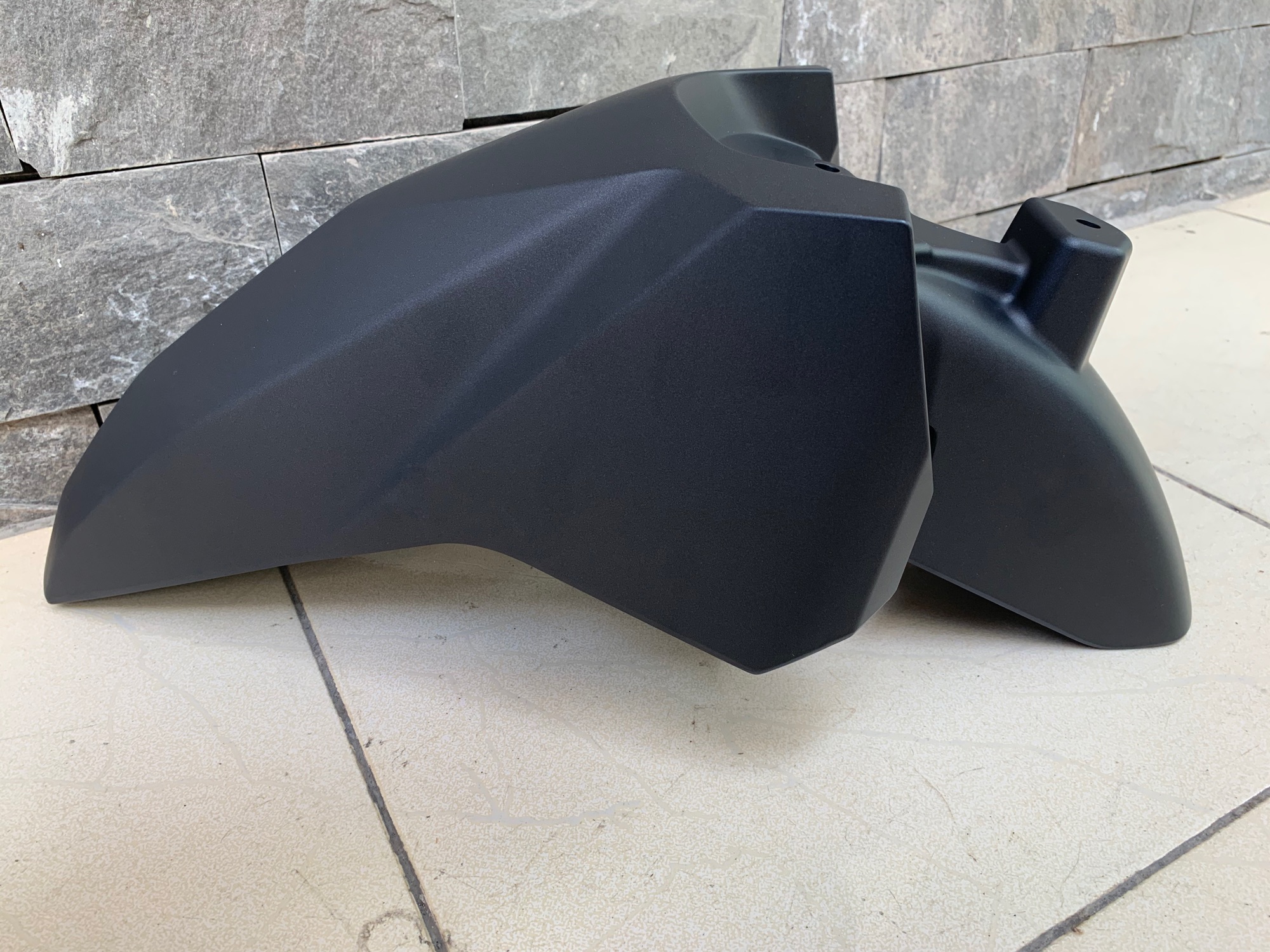 Dè trước honda vario click 2018-2021 màu đen nhám chính hãng