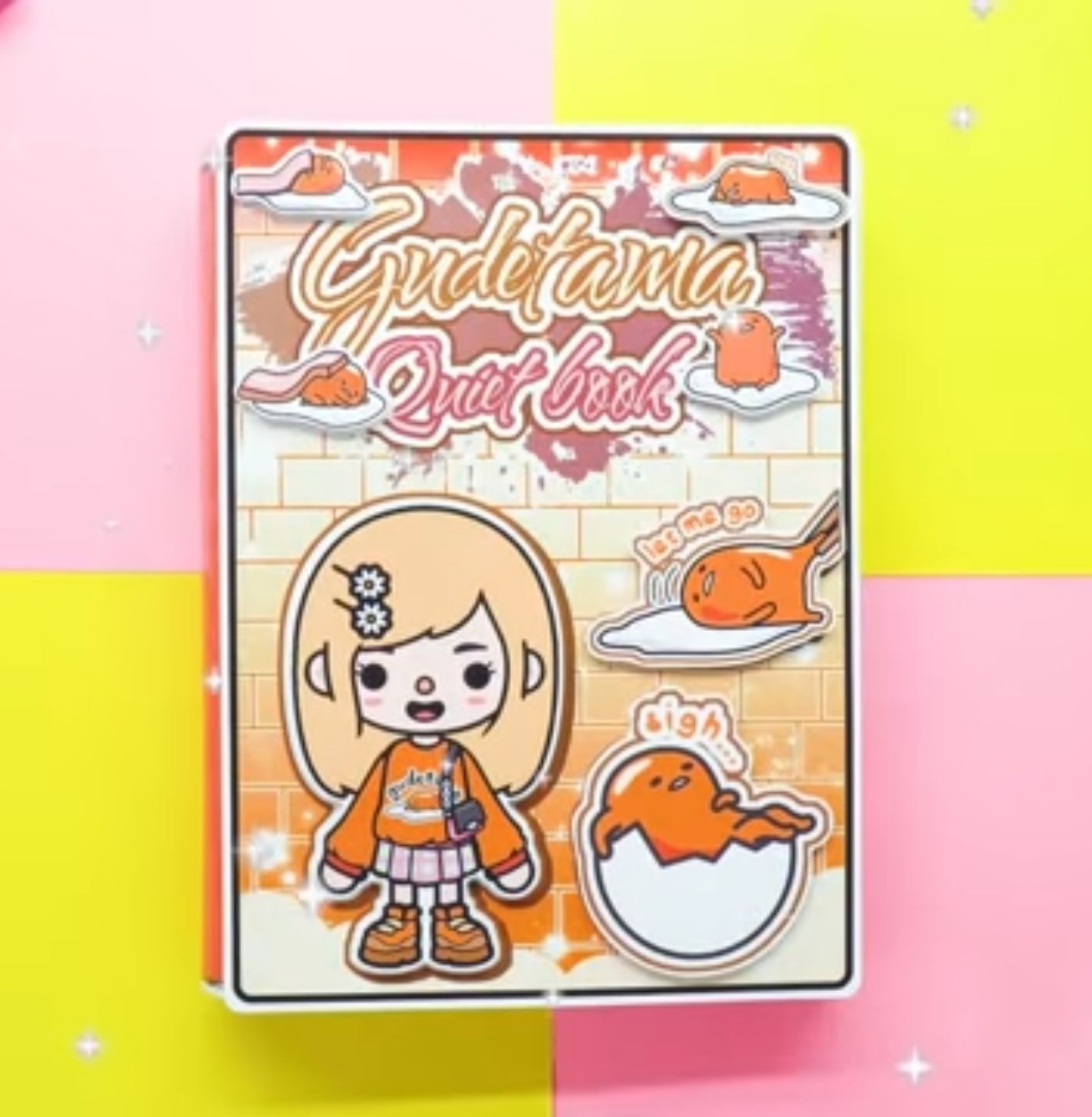 CandyHome Paper -búp bê giấy Quả Trứng búp bê giấy