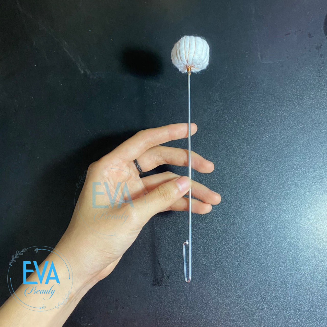 Set 5 cây bông mồi lửa giác hơi / phụ kiện que đốt - cây rọi - cây châm lửa - dùng cho cốc giác hơi thuỷ tinh