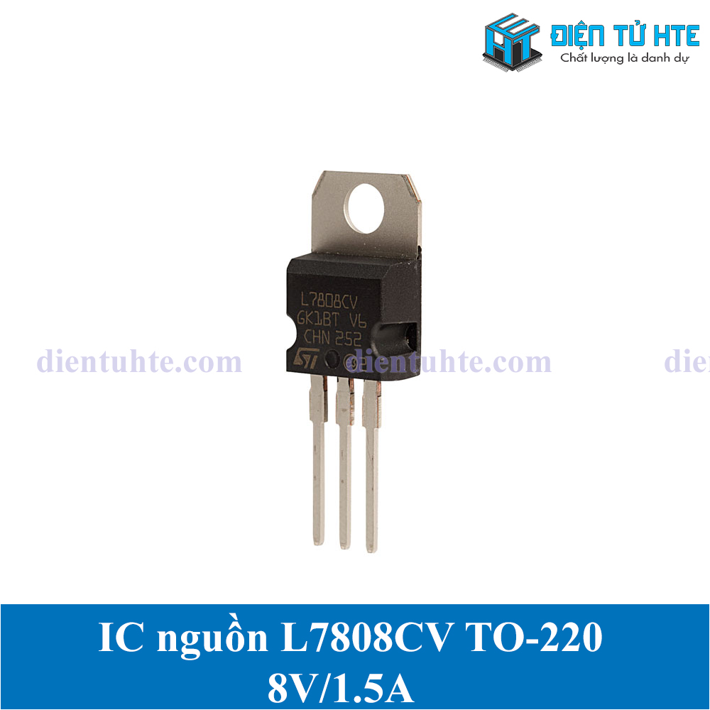 Combo 3 IC ổn áp nguồn LDO 7808 L7808CV 8V 1.5A chân cắm TO-220
