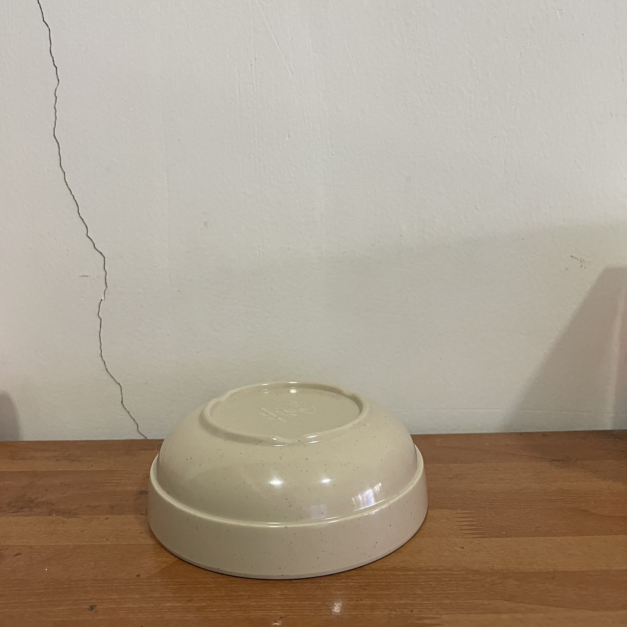 Chén Nhựa Cạn Màu Nâu Co18