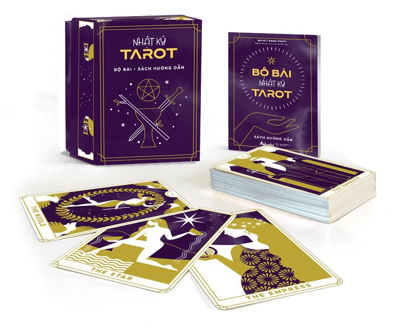 Bộ bài nhật ký tarot - kèm sách hướng dẫn