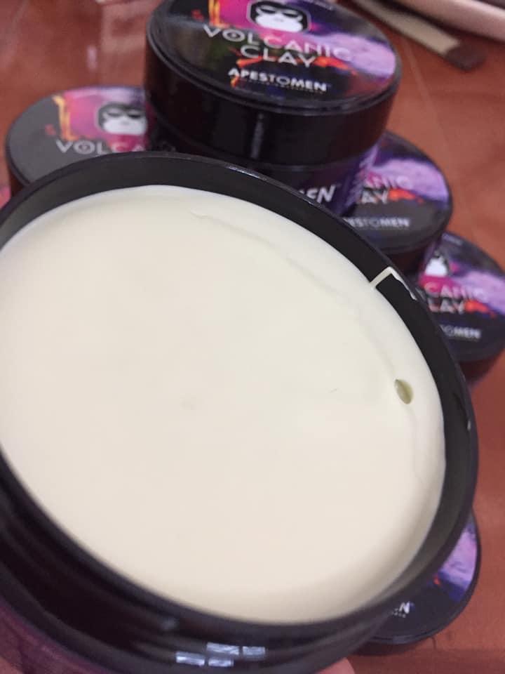 [Gift Comb] Volcanic Clay hair wax 2018 + is round