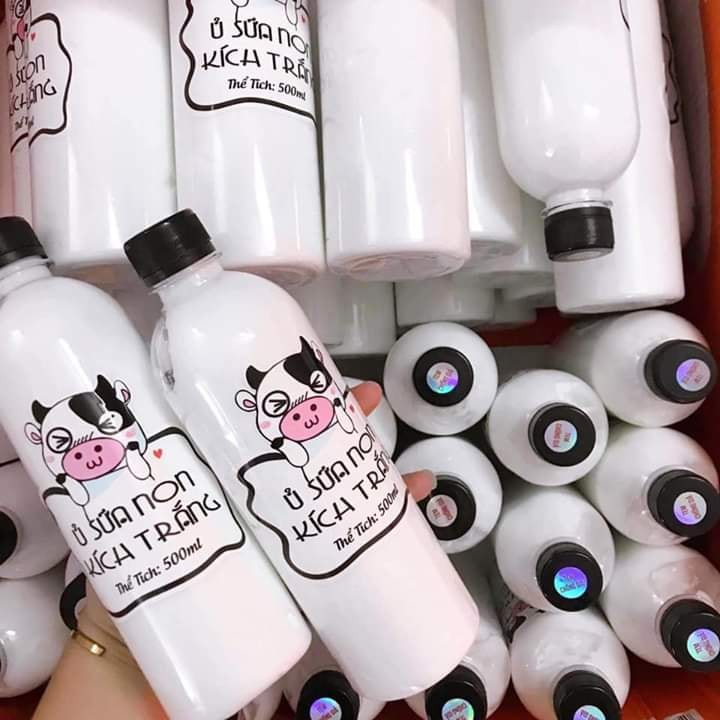 ủ sữa non dưỡng kích trắng loại lớn 1000ml