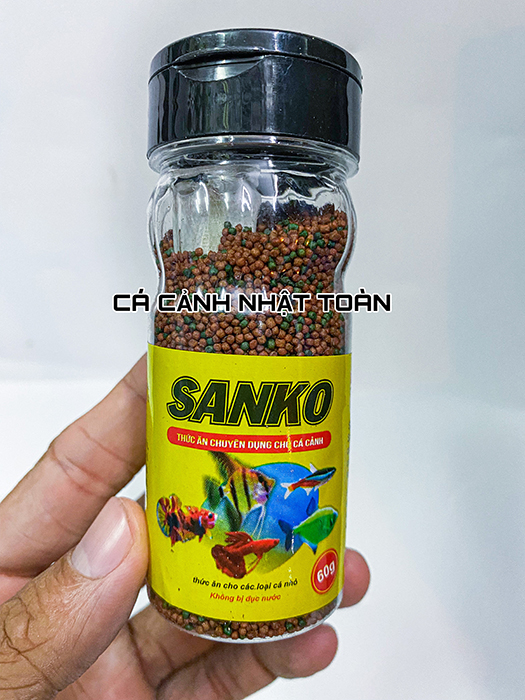 "hoàn tiền đến 10%" thức ăn cho tất cả cá cảnh sanko
