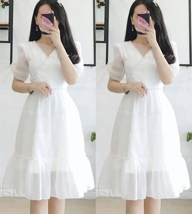 [HCM]ĐẦM PHỐI REN NHÍ JENY