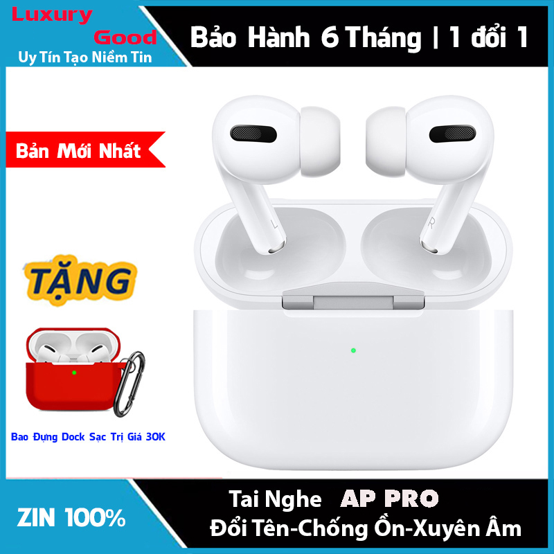 >> BÁO GIÁ TAI NGHE BLUETOOTH KHÔNG DÂY AP PRO CHỐNG ỒN - XUYÊN ÂM - ĐỔI TÊN , ĐỊNH VỊ - THÁO TAI DỪNG NHẠC | Shopee Lazada Sendo Tiki mới nhất 188 Tai Nghe Bluetooth Không Dây AP Pro Bản Siêu Cấp Cao Nhất Giúp,Đổi Tên,Chống Ồn,Xuyên Âm,Âm Thanh Siêu Hay,Chống Ồn Tốt,Bass Mạnh,AP pro Cảm Biến 1 Chạm-Tặng Kèm Bao Đựng Dock Sạc